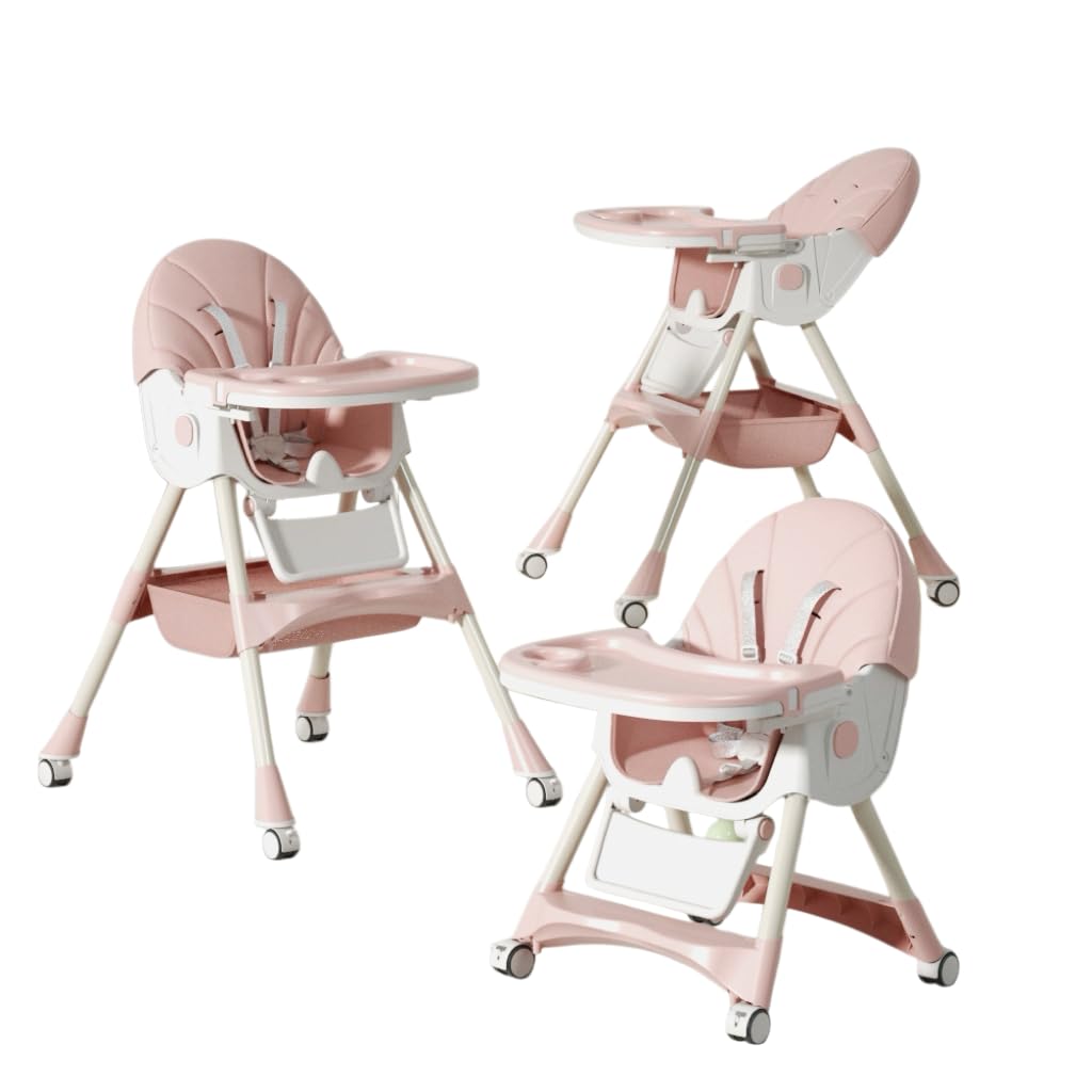 Amazon | ZOOBLY ベビーチェア ハイローチェア 折りたたみ